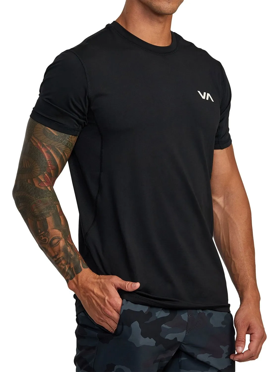 RVCA Men's Ventilated Sport Shirt