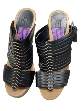 Sandals Heels Wedge By Coach  Size: 9.5