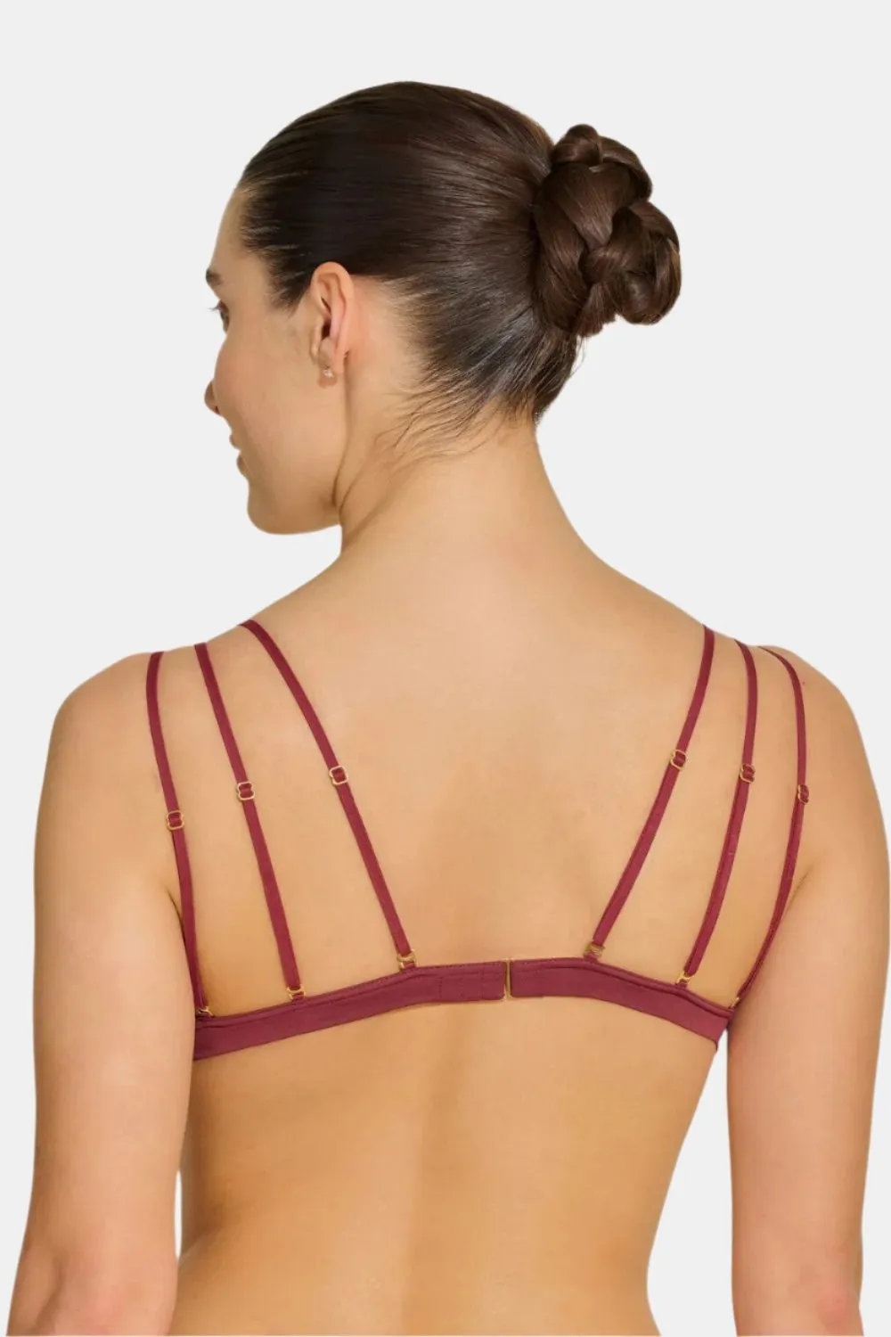 Sanika Triangle Bra in Vin Brule