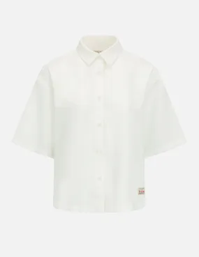 Seagull Embroidery Loose-fit Shirt