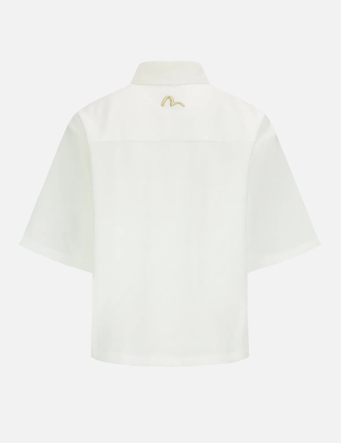 Seagull Embroidery Loose-fit Shirt