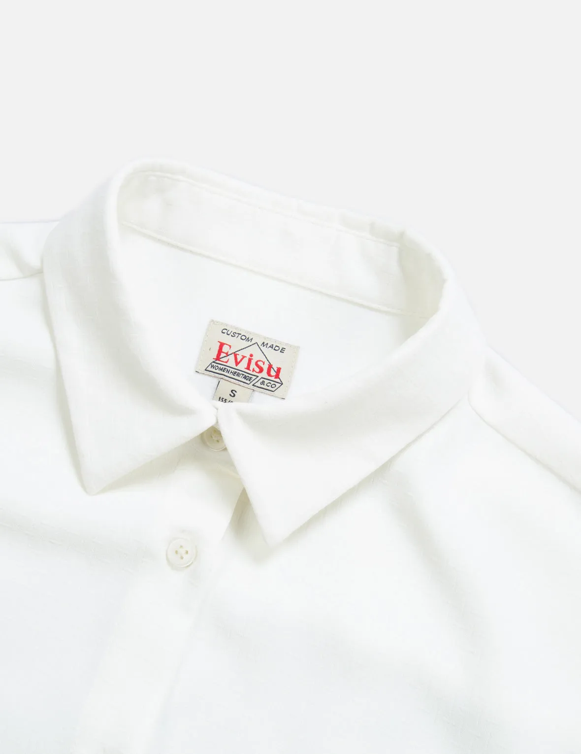 Seagull Embroidery Loose-fit Shirt