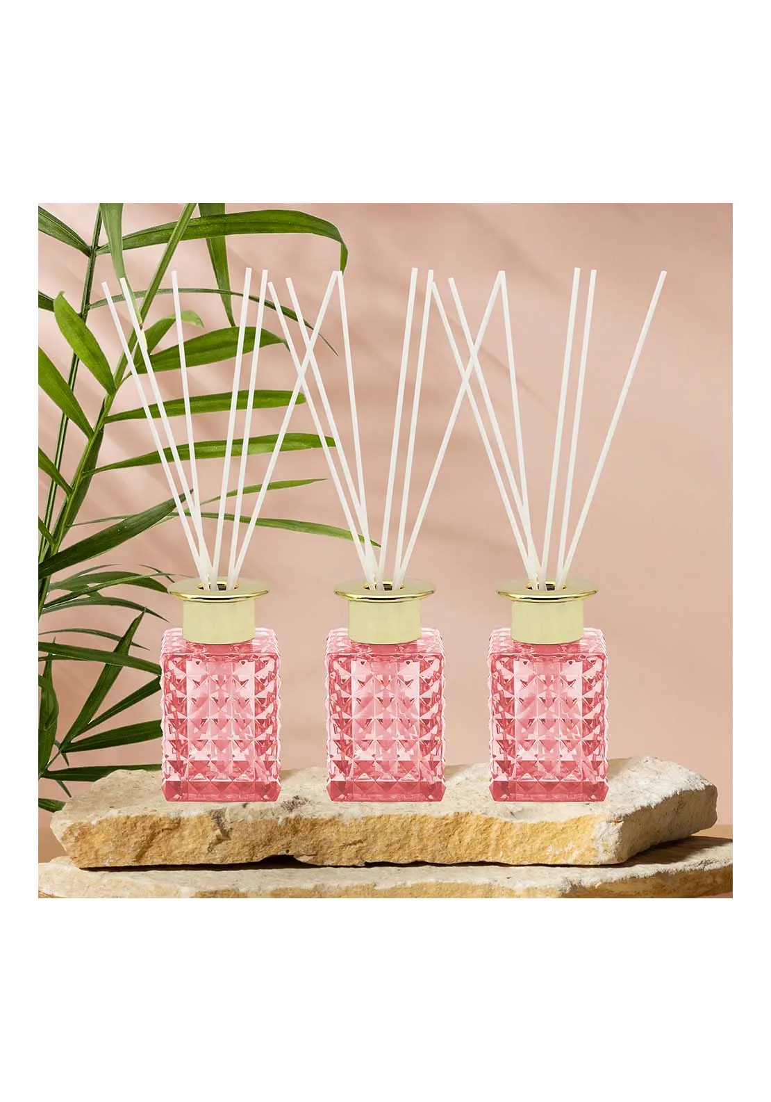 Set Of Three Pomegranate Noir 80ml Diffuser