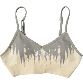 SHATTER SPORTS BRA - GREY / CREAM