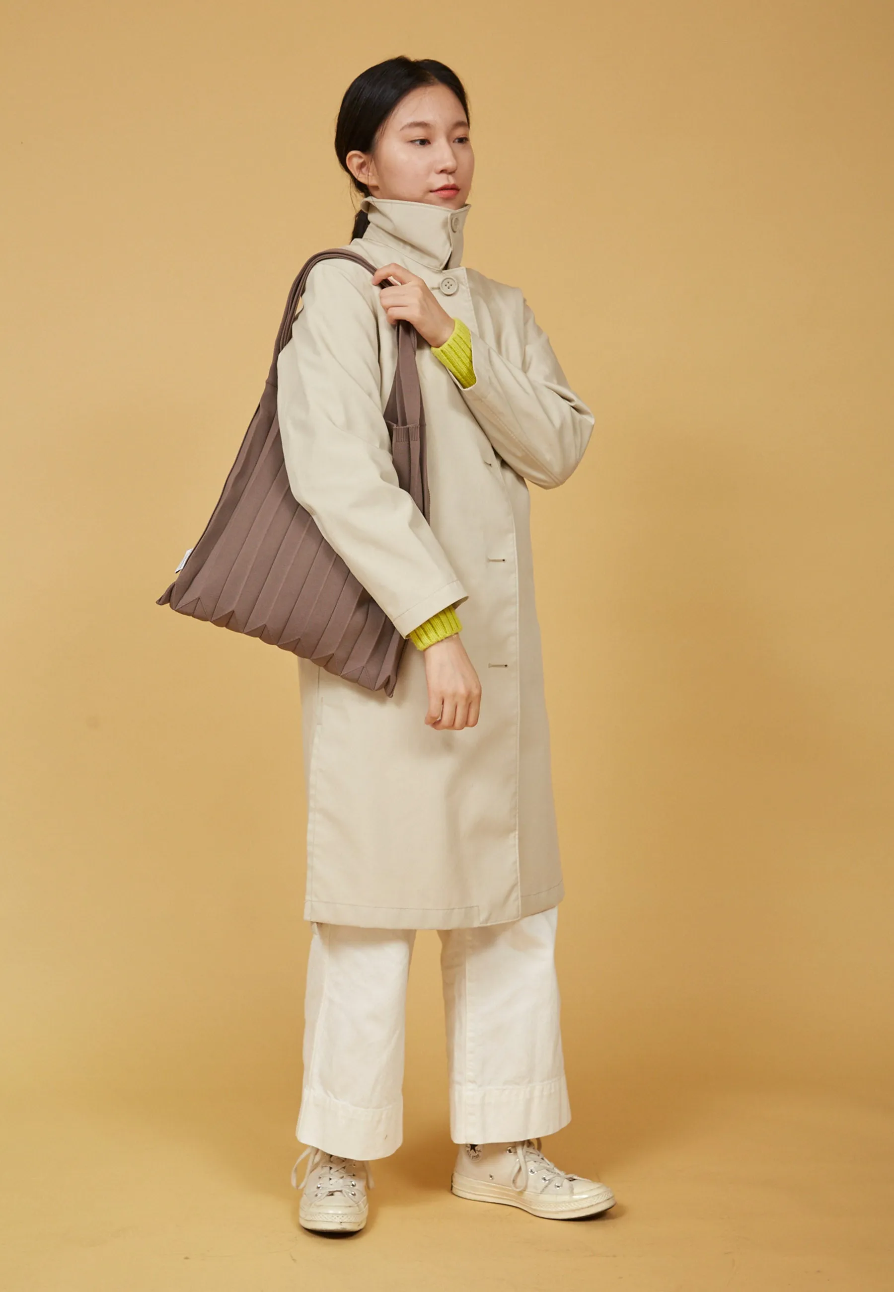 Shoulder Bag - beige