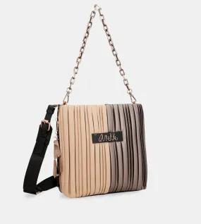 Shōen Palette double-sided pleated shoulder bag