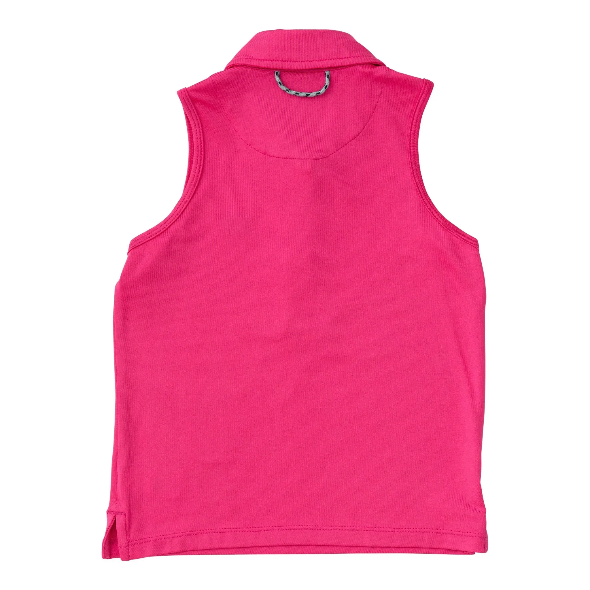 Sleeveless Pro Performance Polo in Cheeky Pink