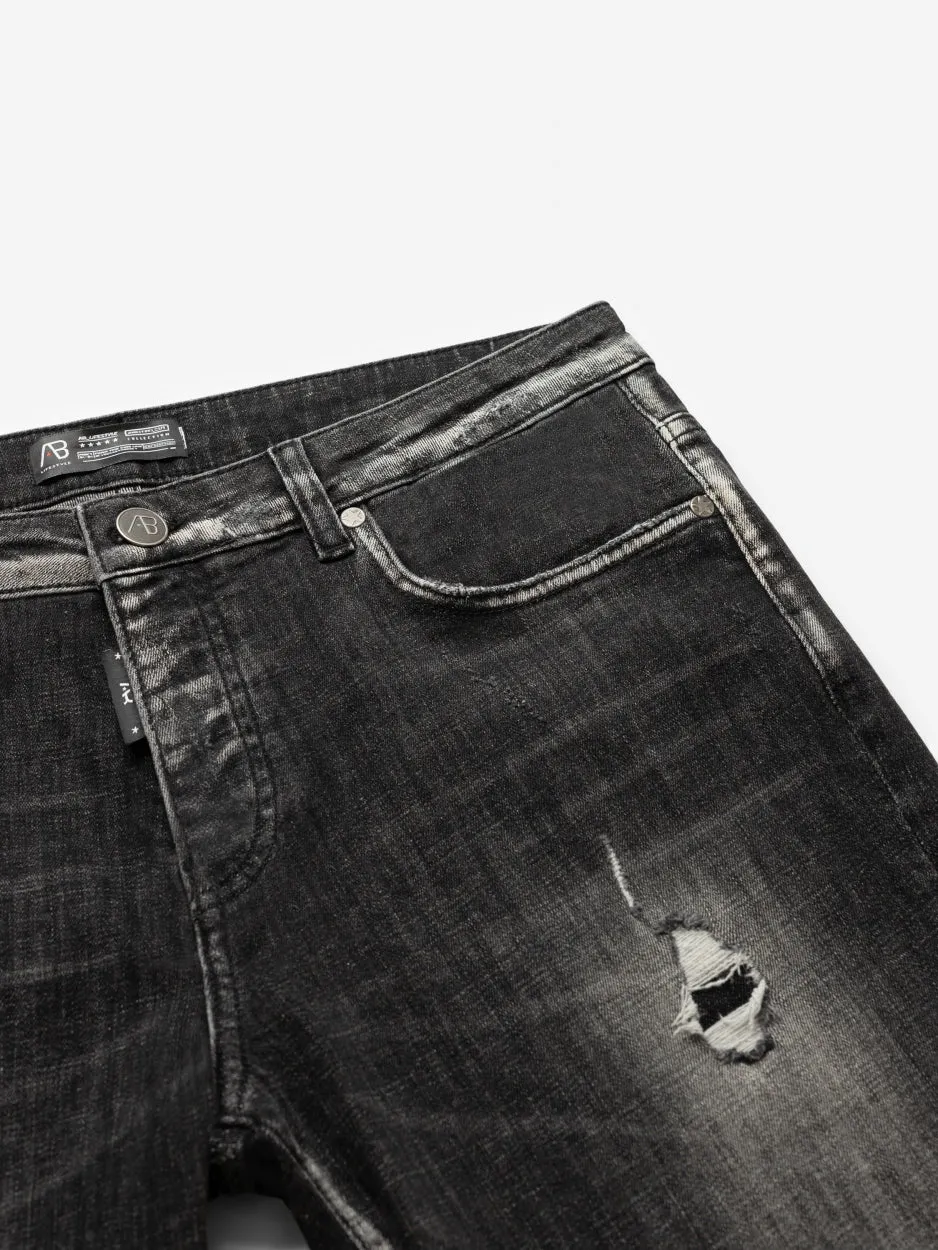 Slim Denim Jeans | Dark Grey