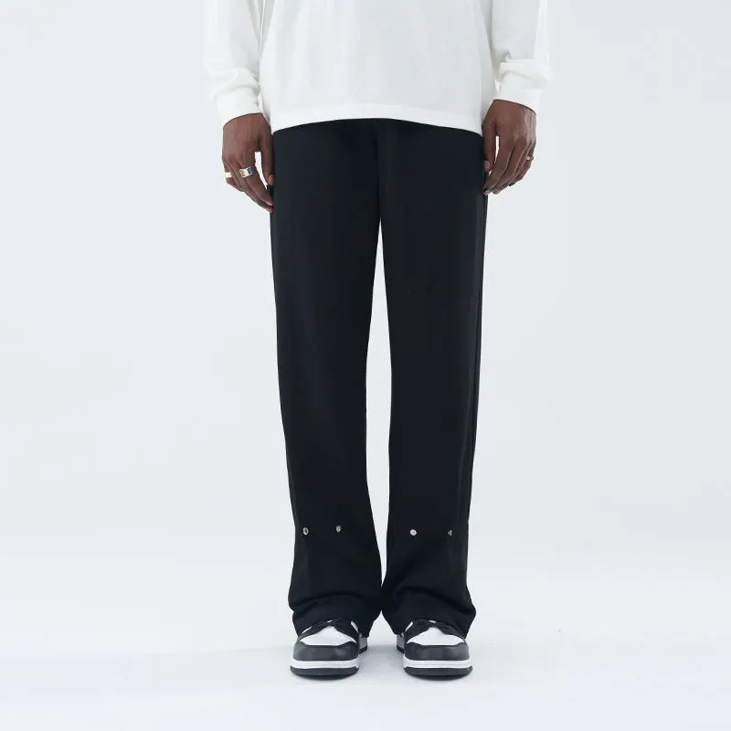 Snap Button Layered Trousers