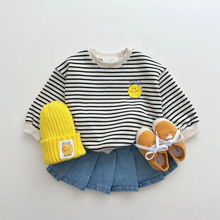 Wholesale Striped Solid Color Tops for Kids