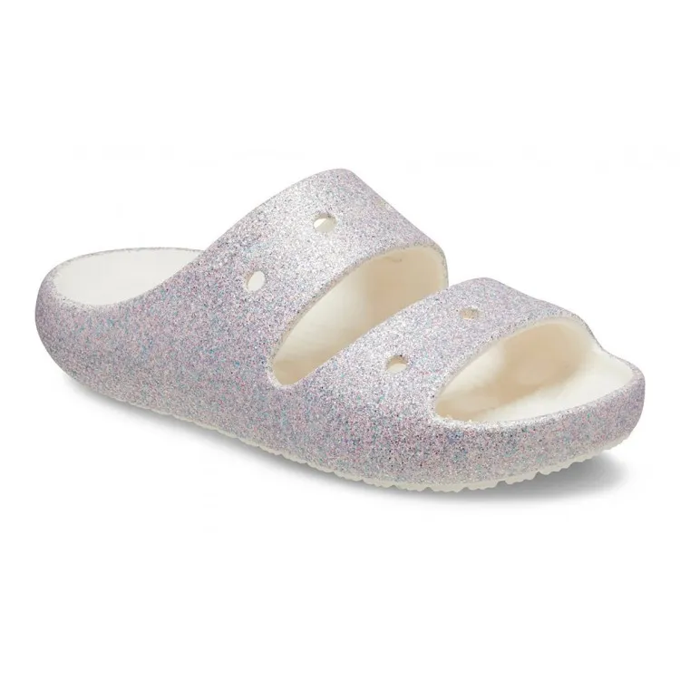 Crocs 209705 Classic Glitter Sandal 2 Kid with Sparkly Finish