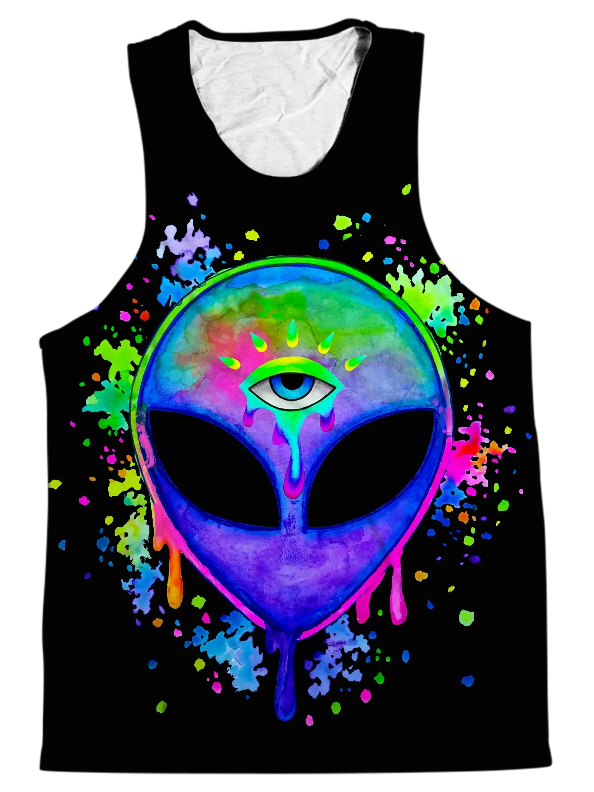 Splatter Alien Men's Tank