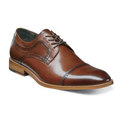 Men's Leather Cap Toe Oxfords