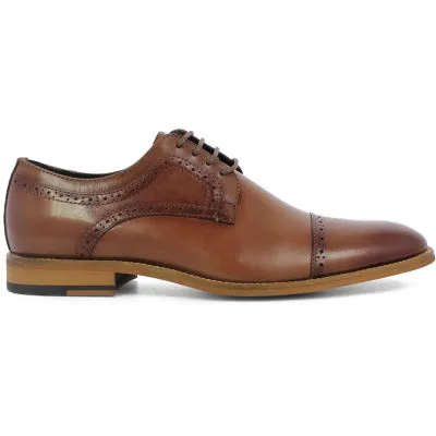 Men's Leather Cap Toe Oxfords