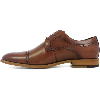 Men's Leather Cap Toe Oxfords