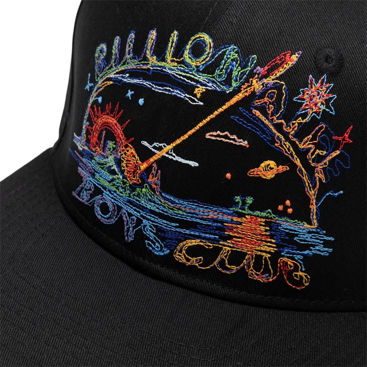 STARS SNAPBACK HAT Black | Bodega