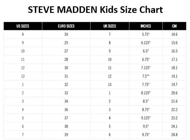 Steve Madden Kids Babbie (Little Kid/Big Kid)