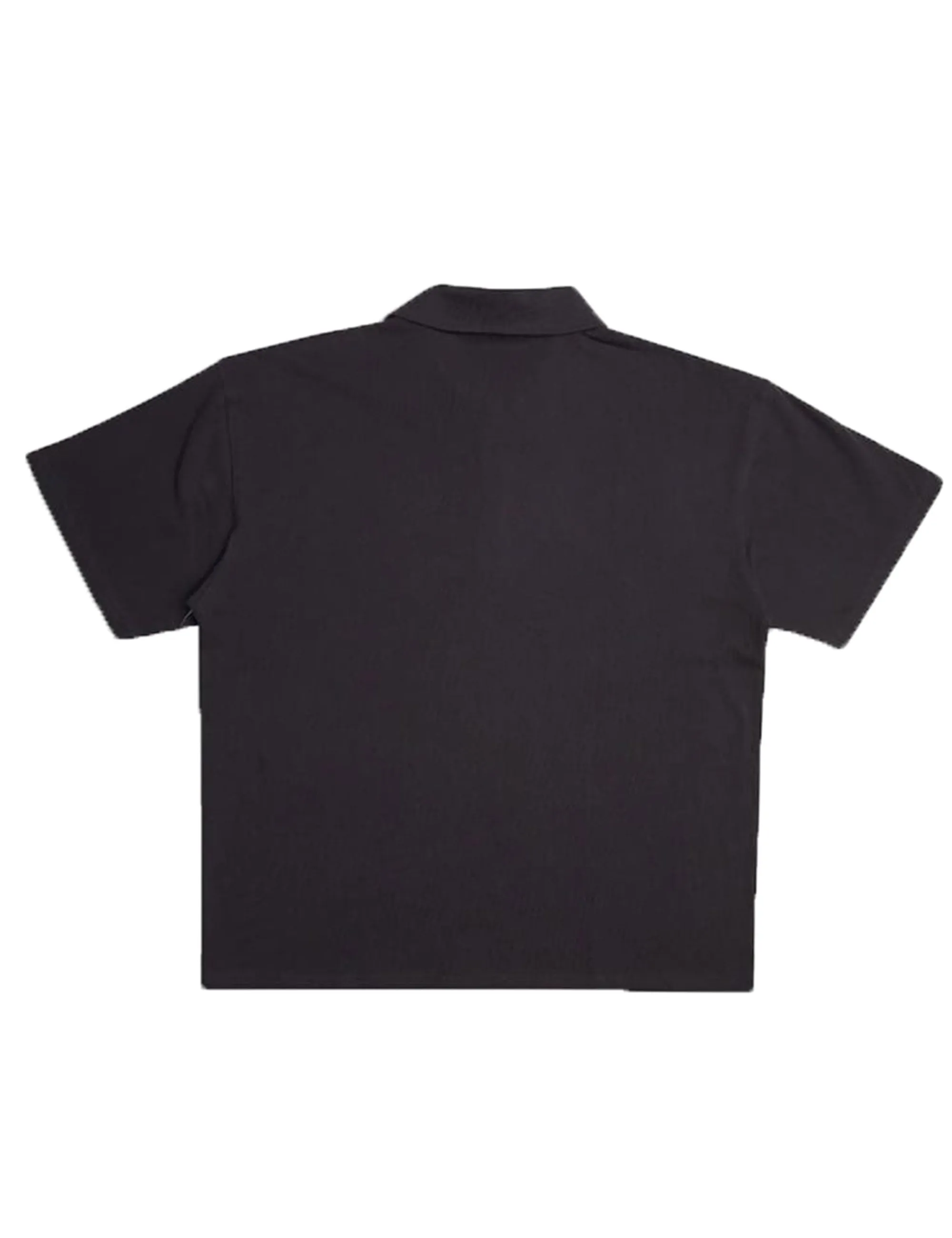 Stokes Record Polo Tee - Anthracite