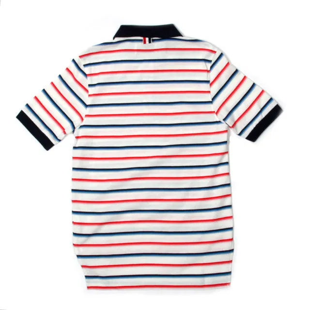 Stripe Jersey Polo