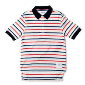 Stripe Jersey Polo