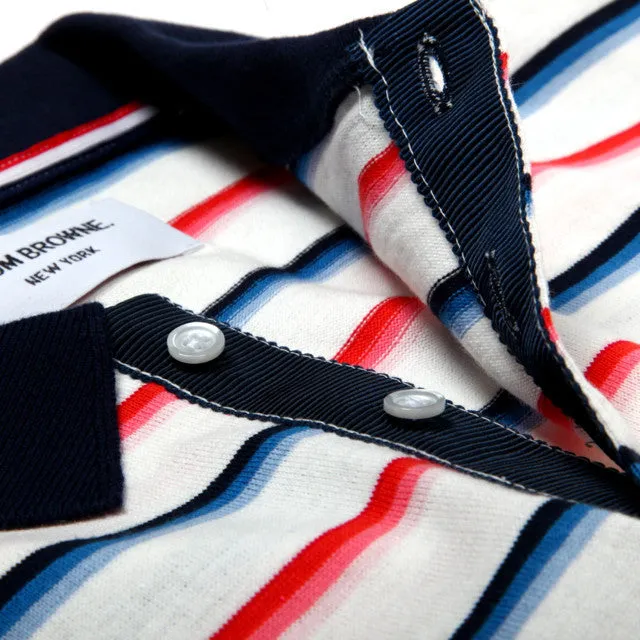 Stripe Jersey Polo