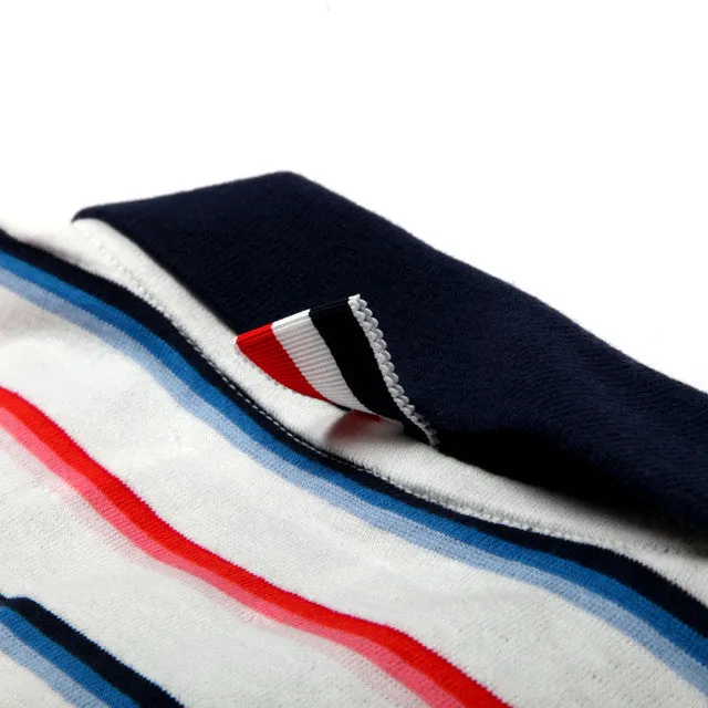 Stripe Jersey Polo