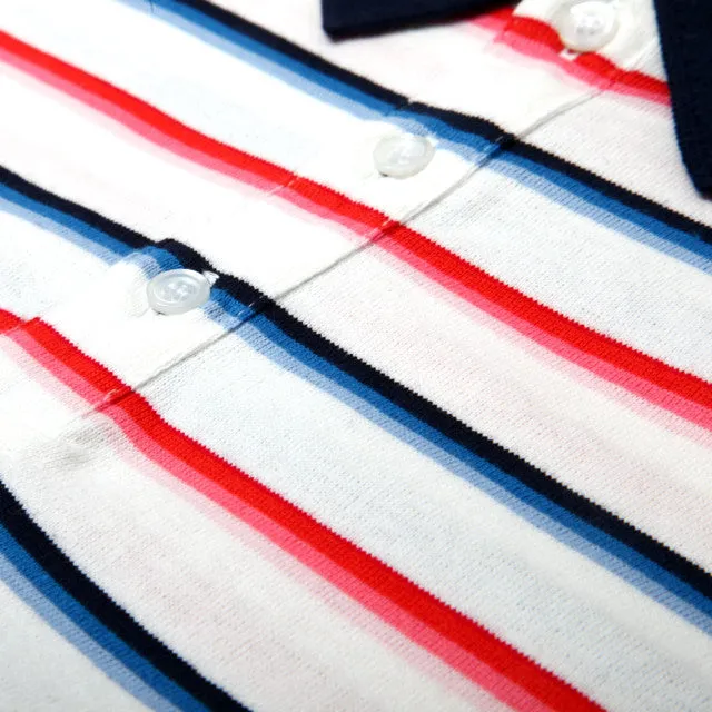 Stripe Jersey Polo