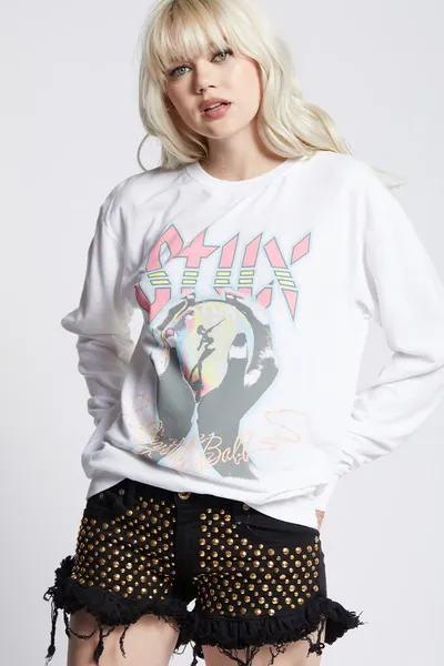 Crystal Ball Fitted Sweatshirt