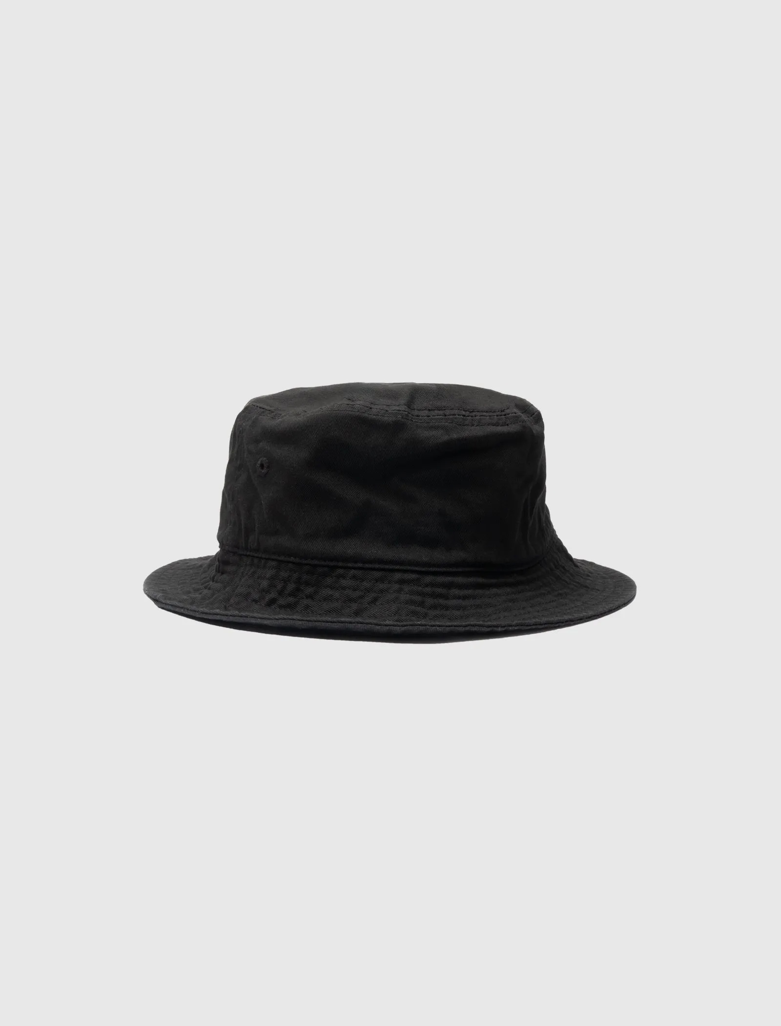 STÜSSY STOCK BUCKET HAT   BLACK