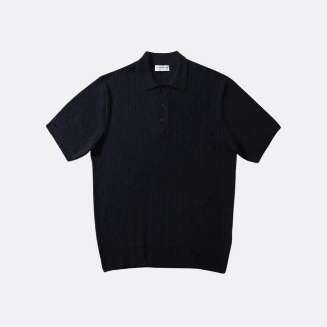 Sunset Polo (Plain Navy)