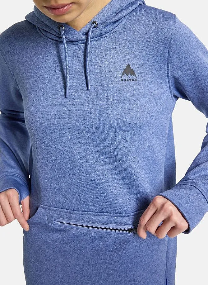 sweatshirt Burton Oak Long Pullover - Slate Blue Heather - women´s