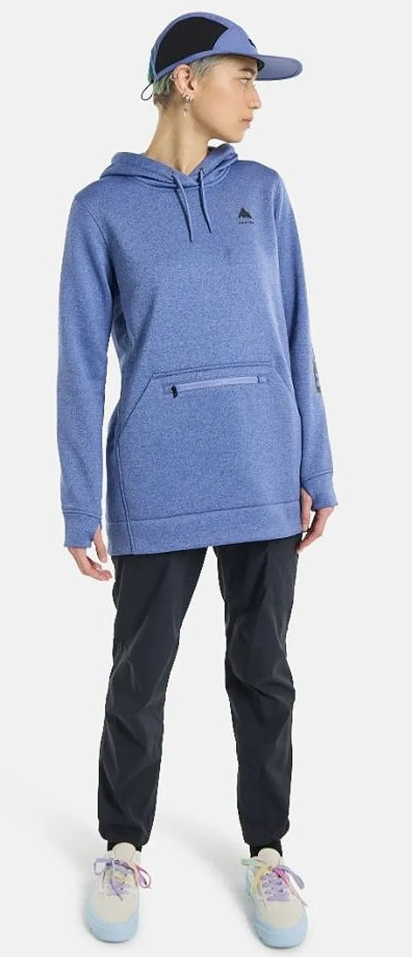 sweatshirt Burton Oak Long Pullover - Slate Blue Heather - women´s