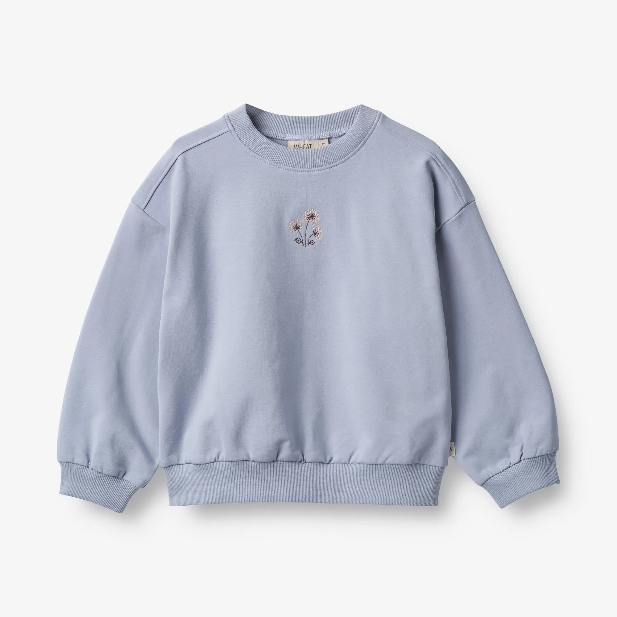 Sweatshirt Eliza Embroidery - ice purple