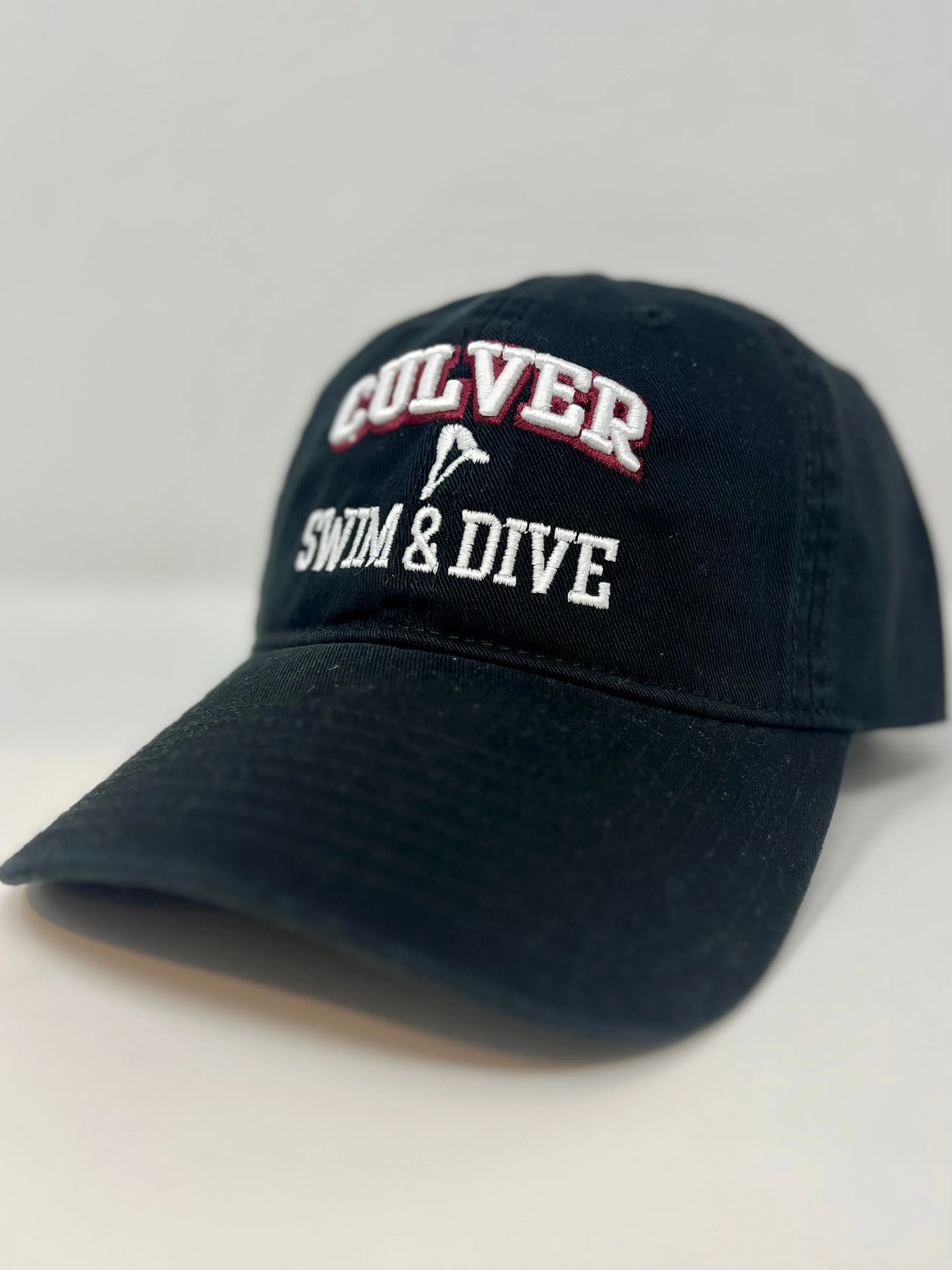 Swim & Dive Black Sport Hat