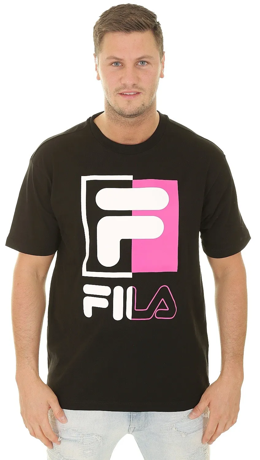 T-Shirt Fila Saku - Black - men´s