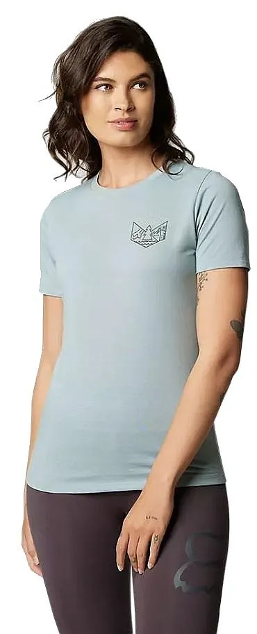 T-Shirt Fox Caveaut Tech - Gunmetal - women´s