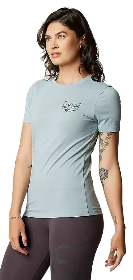 T-Shirt Fox Caveaut Tech - Gunmetal - women´s