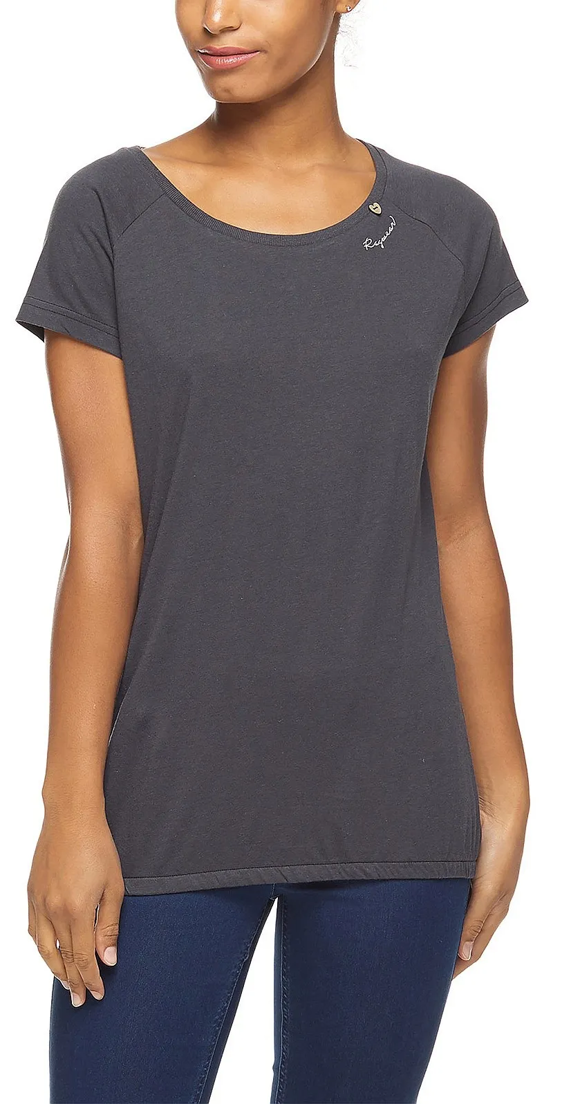 T-Shirt Ragwear Mateua A Organic - 3012/Dark Grey - women´s