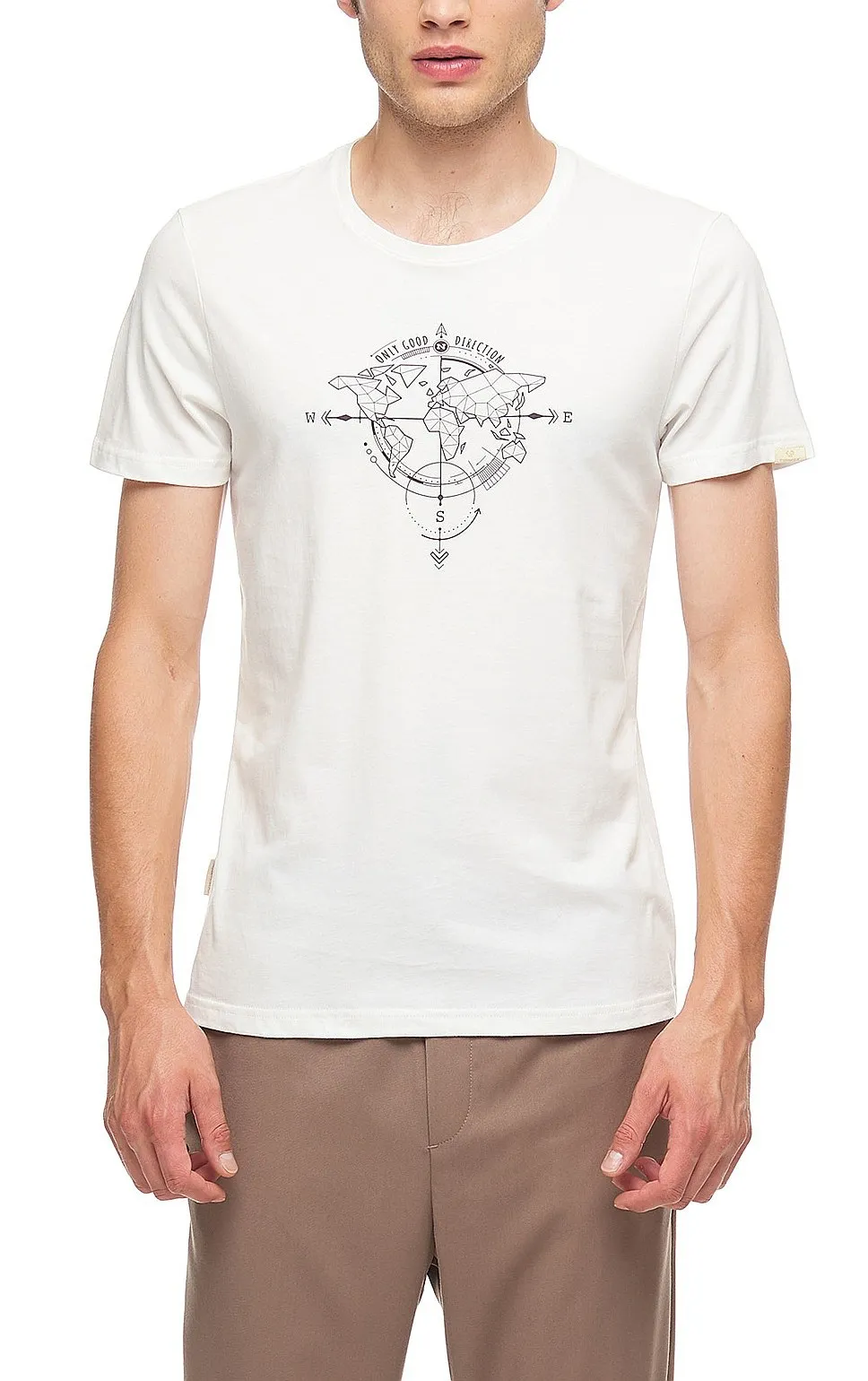 T-Shirt Ragwear Reeco Organic - 7000/White - men´s