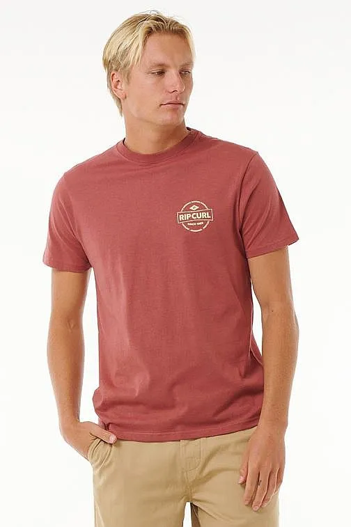 T-Shirt Rip Curl Staple - Apple Butter - men´s