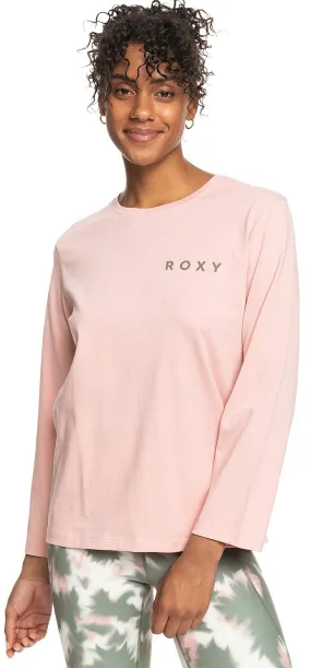 T-Shirt Roxy I Am A Rider LS - MGD0/Mellow Rose - women´s