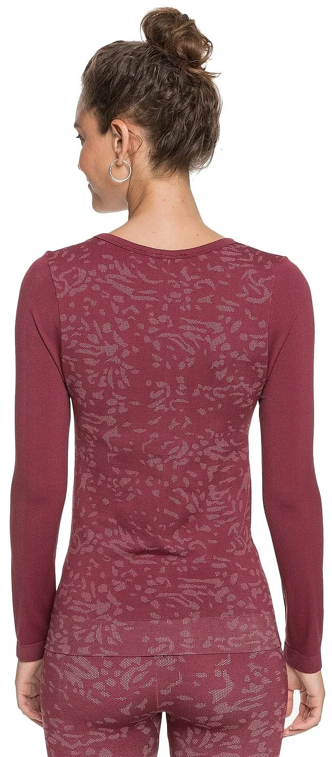 T-Shirt Roxy Make My Way LS - RRR0/Tibetan Red - women´s