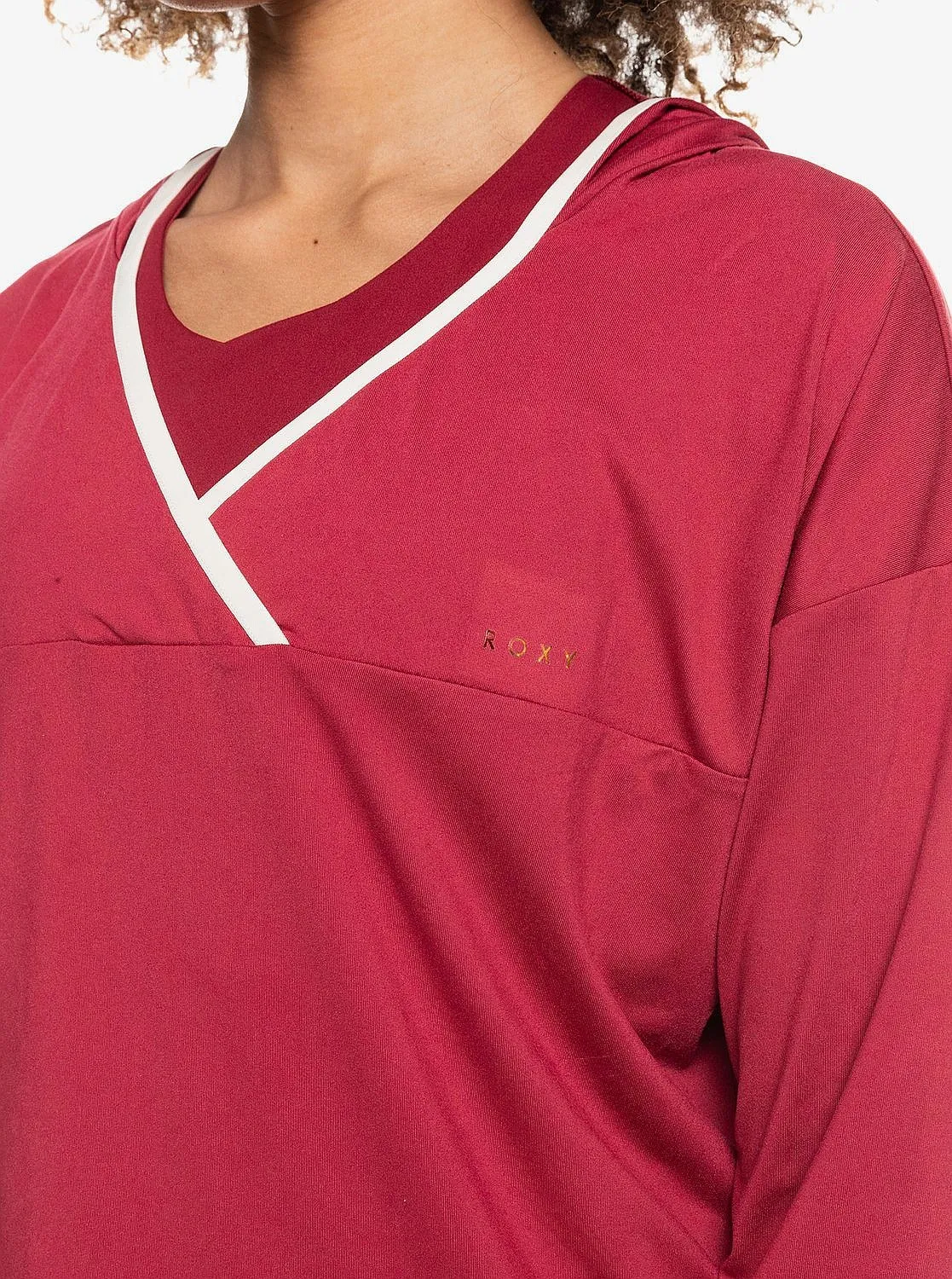 T-Shirt Roxy Me And The Rhythm LS - RRR0/Tibetan Red - women´s