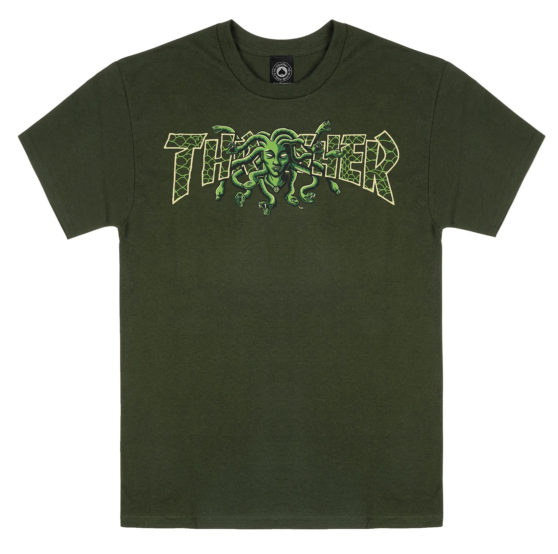 T-Shirt Thrasher Medusa - Forest Green - men´s