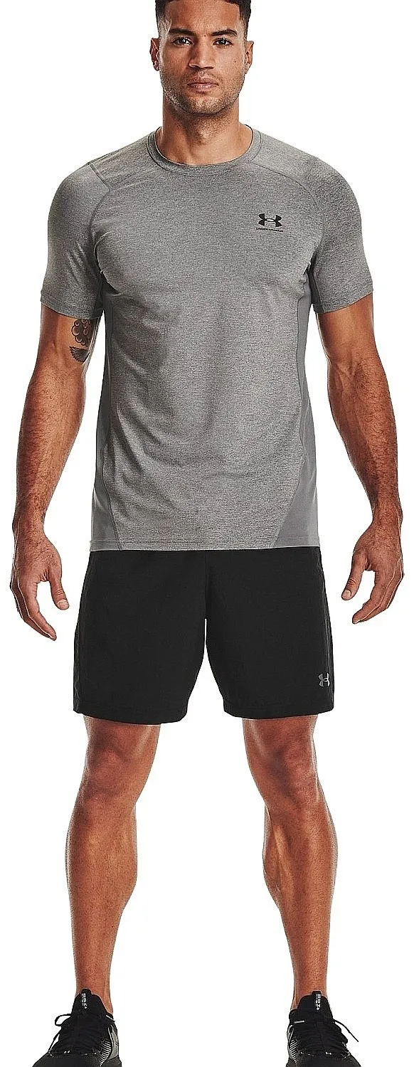 T-Shirt Under Armour HeatGear Armour Comp - 090/Carbon Heather/Black - men´s