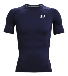 T-Shirt Under Armour HeatGear Armour Comp - 410/Midnight Navy/White - men´s