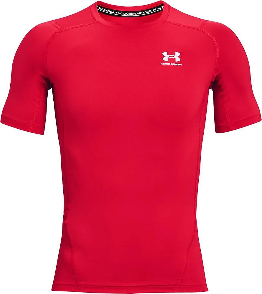 T-Shirt Under Armour HeatGear Armour Comp - 600/Red/White - men´s