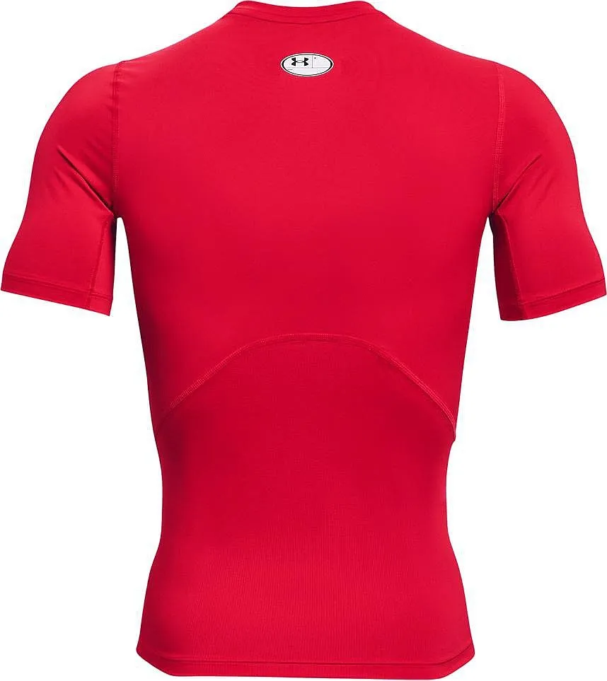 T-Shirt Under Armour HeatGear Armour Comp - 600/Red/White - men´s