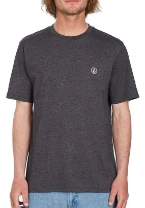 T-Shirt Volcom Circle Blanks - Heather Black - men´s