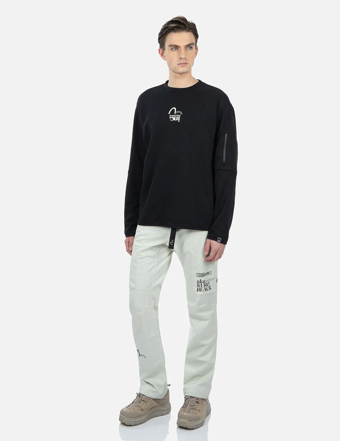 Tape Seam Pocket Sweatshirt